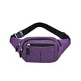 thumbnail image 2 of Riñonera Minnieouse para hombre con cremallera ajustable portátil en el pecho para deporte, 2 of 6