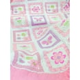 thumbnail image 3 of Papillons Roses & Fleurs Literie Fille Ensemble de Couette en Coton pour Lit Simple, 3 of 9