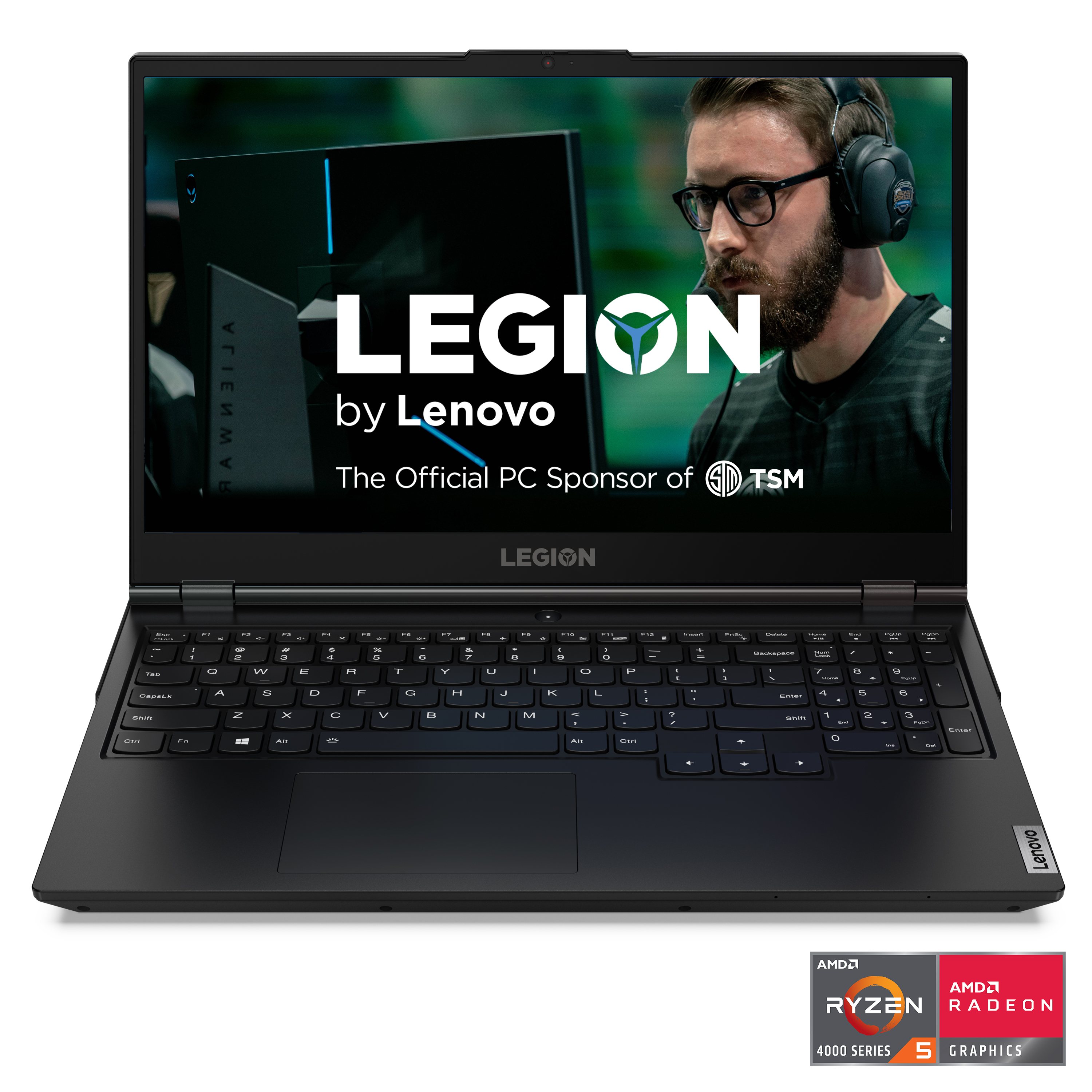 Lenovo Legion 5, 15.6" FHD, AMD Ryzen 5 4600H, NVIDIA GeForce GTX 1650Ti, 8GB, 256GB SSD + 1TB HD, Phantom Black, Windows 10 Home, 82B5001XUS - image 19 of 19