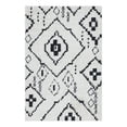 thumbnail image 3 of Unique Loom Morocco Collection Area Rug - Rif (4' 1" x 6' 1" Rectangle Ivory/Black), 3 of 7