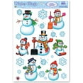 thumbnail image 2 of Snowman/Snowflake Clings Party Accessory (1 count) (16/Sh), 2 of 2