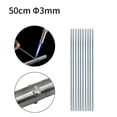 thumbnail image 1 of MYG 10Pcs Aluminium Welding Rods Wire Brazing Easy Melt Solder Low Temperature, 1 of 10