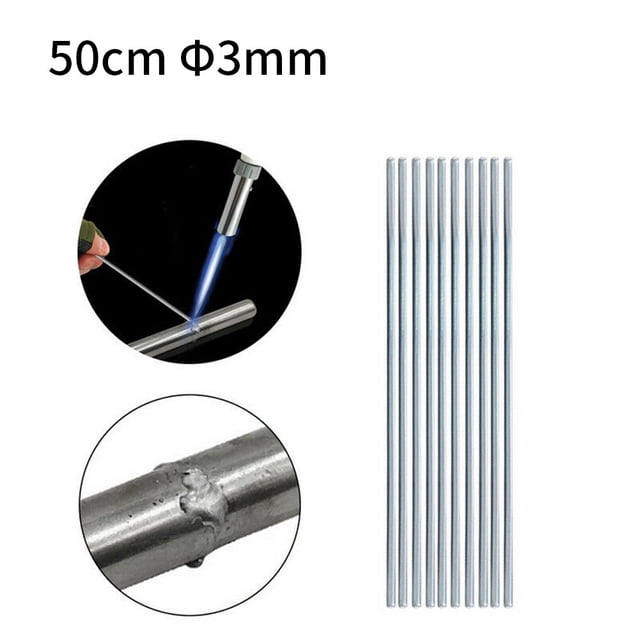 MYG 10Pcs Aluminium Welding Rods Wire Brazing Easy Melt Solder Low Temperature