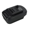 thumbnail image 2 of Convertidor de adaptador de batería contactos metálicos seguros sin sacudidas Adaptador de batería de litio de 18 V ABS fuerte para herramienta eléctrica ANGGREK Otros, 2 of 8
