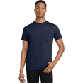 thumbnail image 5 of Gildan Ultra Cotton Pocket T-Shirt Men Short Sleeve Tee 6 oz Navy - Size: 4XL, 5 of 6