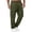Green -BA68, variant on Men Utility Cargo Pants With Elastic Waistband Multiple Cargo Pockets Elastic Waistband Relaxed Fit Lightweight Casual Pants 2026 Gray L