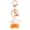 Orange, variant on Peach Star Keychain Liquid Quicksand Acrylic Pendant Charm for Keys and Bags Unique Decorative Accessory Fashionable