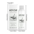 thumbnail image 3 of Limpiador de suelos con jabón de fregona altamente perfumado | Solución de fregado concentrada para baldosas de madera dura | Elimina manchas, suciedad, grasa | Aroma fresco | Uso doméstico, 3 of 8