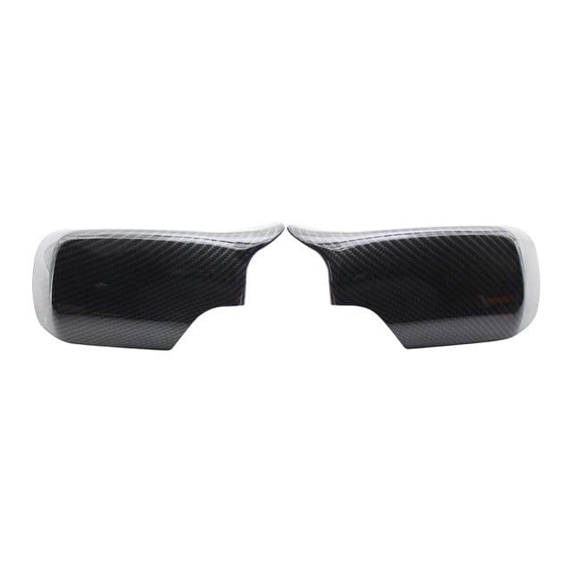 Labymos Side Door Mirror Cover Cap Carbon Fiber Look L&R Wing Door Rearview Mirror Covers