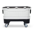 thumbnail image 3 of Igloo 125 qt. Party Bar Wheeled Ice Chest, White and Black, 3 of 15