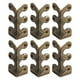 thumbnail image 3 of Protector Esquina Metal Vintage Rodapié Hierro (bronce) 6 Uds., 3 of 5