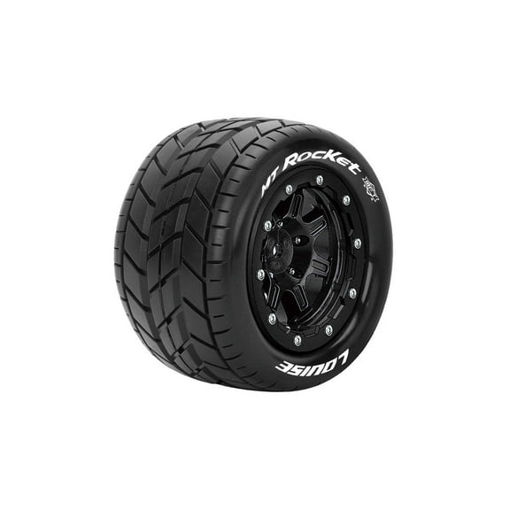 L-T3328SB Louise Tires  Wheels MT-ROCKET Maxx Soft Black Belted (MFT) (2)