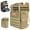 Sand, variant on DIDADI 40 Cans Tactical Backpack Cooler, Waterproof Leakproof Insulated Picnic Lunch Bag, Camouflage