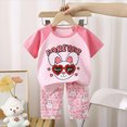 thumbnail image 2 of NOLDARES Baby Boy Summer Outfits 2 Pieces Crewneck Short Sleeve Shirt Top Truck Graphic Elastic Waist Shorts Clothes(Blue,3-4 Y), 2 of 6