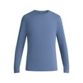 thumbnail image 5 of George Men's & Big Men's Cotton Crewneck T-Shirt with Long Sleeves, Size XS-3XL, 5 of 5
