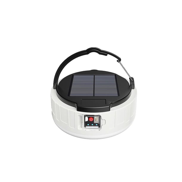 Bewildely Luz LED de emergencia portátil con energía Solar, carga de teléfono, luz nocturna impermeable con Control remoto para establo, Camping, Iluminación y accesorios Bewildely HA017743-00