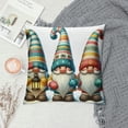 thumbnail image 2 of COMIO Christmas Pillow Covers, Snowflake Christmas Gnomes Decor Throw Pillows Farmhouse Decorative Winter Pillow Case Christmas Decorations for Home Couch Sofa, 2 of 5