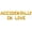 Gold, variant on Letter Balloons - ACCIDENTALLY IN LOVE 16" Inch Alphabet Letters Foil Mylar Balloon Bachelorette Party Banner (Black)