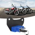 thumbnail image 3 of Motorcycle Modification Aluminum Alloy Helmet Lock Mount Hook Fit for Indian ScoutBlue, 3 of 8