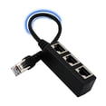 thumbnail image 1 of RJ45 Adaptador Ethernet de 1 a 3 puertos para cable divisor, 1 of 5