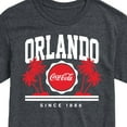 thumbnail image 3 of Coca-Cola - Since 1886 - Orlando & Palm Trees - Men's Short Sleeve Graphic T-Shirt, 3 of 5