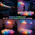 thumbnail image 5 of Huanglei DIY USB Powered Thundercloud LED Cloud Light With Music 3D Cloud Ambient Ceiling Wall Dynamic Voice Activated Sensor Multicolor For Bedroom Gaming, 5 of 5