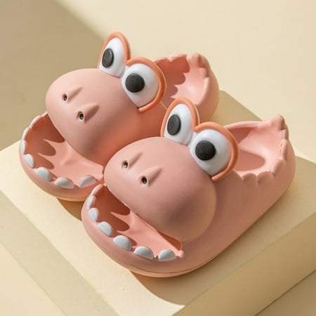 

Sehao Boys Slippers Toddler Kids Boys Girls Cartoon Cute Beach Water Non-Slip Slippers Shoes 2-10Y Children clothes Pink 200