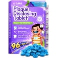 thumbnail image 1 of Tabletas reveladoras de placa JJ CARE, 96 unidades, sabor uva, 1 of 8