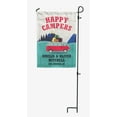 thumbnail image 4 of Printtoo White Happy Campers Motorhome Camping Flags For Campers Personalized Double SidedFlag Outdoor Decor Sign CampsiteFlag, 4 of 4