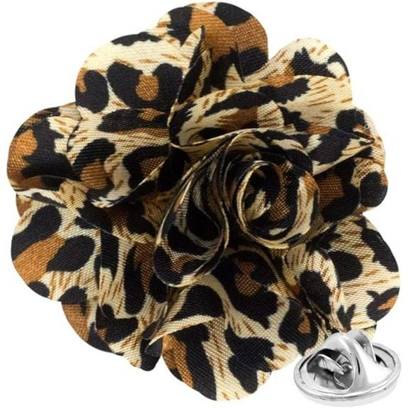 Vittorio Vico Men's Formal Kente Flower Lapel Pin