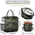 thumbnail image 4 of Laboratory Science Design Large Insulated Lunch Bag – Leakproof Dual Compartment Cooler Tote Adjustable Strap Multi pocket Organizer for Work and Study, 4 of 6