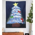 thumbnail image 4 of Christmas Decoration Hanging Cloth Party Holiday Christmas Tree Background Cloth Gift, 4 of 4