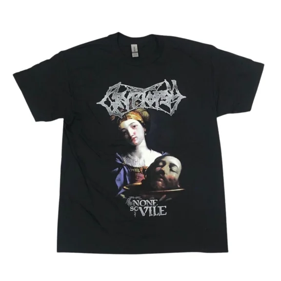 Reprint Rare Vintage Crypt0psy None So Vile T Shirt S-5XL
