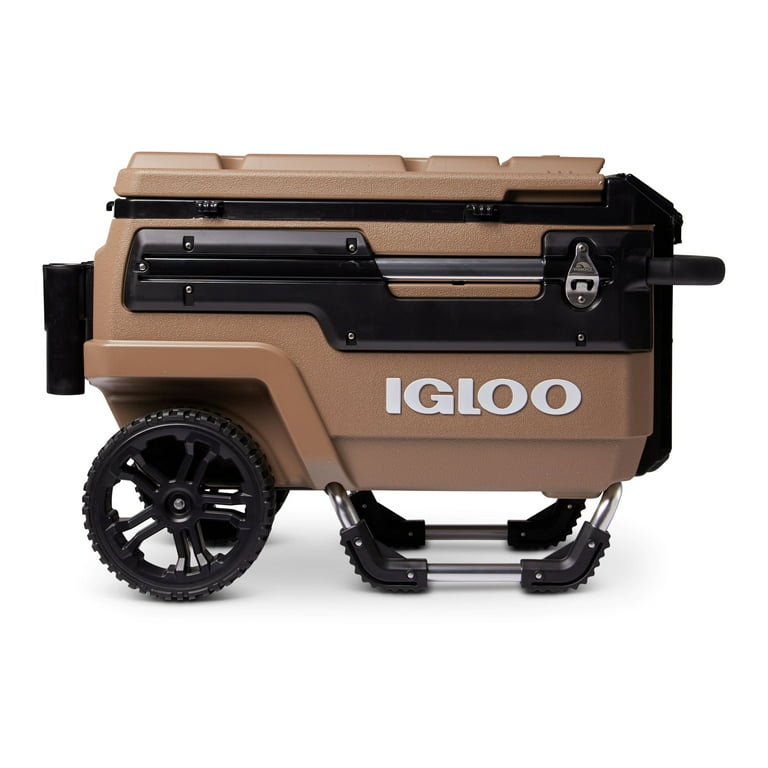 Igloo 70 qt. Trailmate Journey Cooler with Wheels - Brown