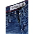 thumbnail image 3 of CULTURA AZURE  Little Boy's Saddle Stitch Stretch Jeans, Blue, 5, 3 of 7