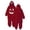Red, variant on HNMKIU Pumpkin Hooded Onesie Pajamas, Loose Fit Halloween Homewear Soft Plush Unisex Cosplay For Night Party Red,XL