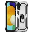 thumbnail image 2 of Compatible with Samsung Galaxy A56 5G Protective Case,Heavy Duty Shockproof Armor Phone Case with 360° Rotating Metal Ring Holder Kickstand Military Grade Protection Rugged Cover,Silver, 2 of 7