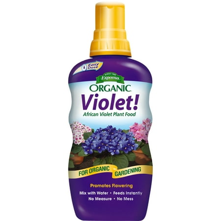Espoma Organic Violet! African Violet Plant Food, 8 oz (Best Fertilizer For African Violets)
