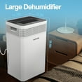 thumbnail image 3 of 120 Pints/Day Dehumidifier for 8,500 Sq. ft. Commercial Home Dehumidifier with Pump, Basement High Capacity Dehumidifier with Drain Hose, 3 of 6
