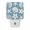 Dusty Blue, White, Gray, variant on Night Lights Plug into Wall, Indigo Blue Coastal Starfish LED Night Light with Dusk to Dawn Sensor, Ocean Sea Shells Nautical Marine Decorative Nightlight for Hallway Bathroom Kitchen