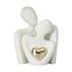 thumbnail image 1 of Estatua de pareja, soporte de TV, decoración, estatua de pareja, escultura de cerámica para cumpleaños Blanco, 1 of 9
