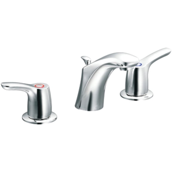 Cleveland Faucets CA42111 Baystone Widespread Bathroom Sink Faucet with 50/50 Pop-Up Drain, Chrome