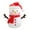 A, variant on zhonghuaying 9.84 Inch Cute Snowman Stuffed Animal, 8 Color Styles Soft Plush Toy, Adorable Winter Plushie Gift for boys girls, Christmas Decor (G)
