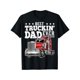 thumbnail image 1 of 100%cotton Best Truckin Dad Ever Big Rig Trucker Father's Gift Men T-Shirt, 1 of 7