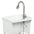 thumbnail image 3 of UTILITYSINKS Freestanding 24-Inch Plastic Compact Utility Sink, (White), 3 of 7