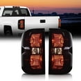 thumbnail image 5 of CROSSDESIGN 2X Smoke Rear Tail Light Brake Lamp w/ Wiring Harness Fit for 2014-2019 Chevy Silverado 1500, 5 of 10