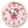 thumbnail image 3 of Hello kitty-reloj silencioso de estilo occidental para habitación de niños, reloj creativo de animación de dibujos animados, hora automática, onda de radio, 3 of 5