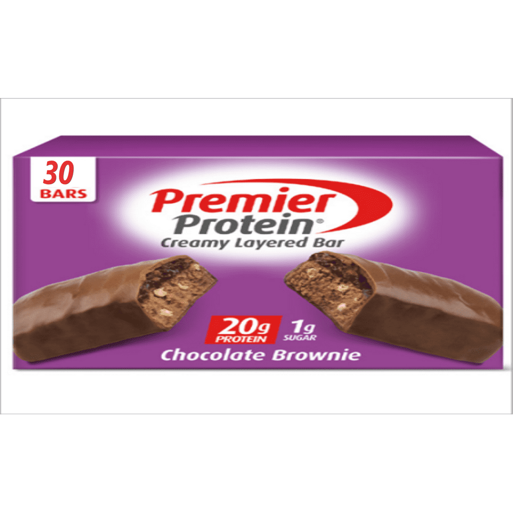 Premier Protein Protein Bar, Flavor Chocolate Brownie, 2.08 0z, 30 Pack