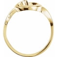 thumbnail image 2 of 14k Yellow Gold Freeform Ring Size 7 Ring for Women - 2.4 Grams, 2 of 2