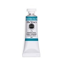 Da Vinci Paints Professional Watercolor, 15ml Tube, Cobalt Turquoise